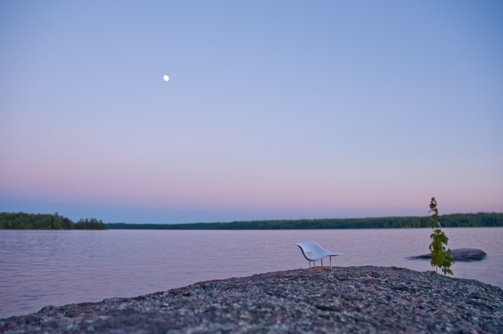 Eames La Chaise in North Ontario, Canada