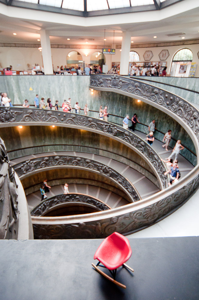 Miniature Eames RAR rocker in Vatican