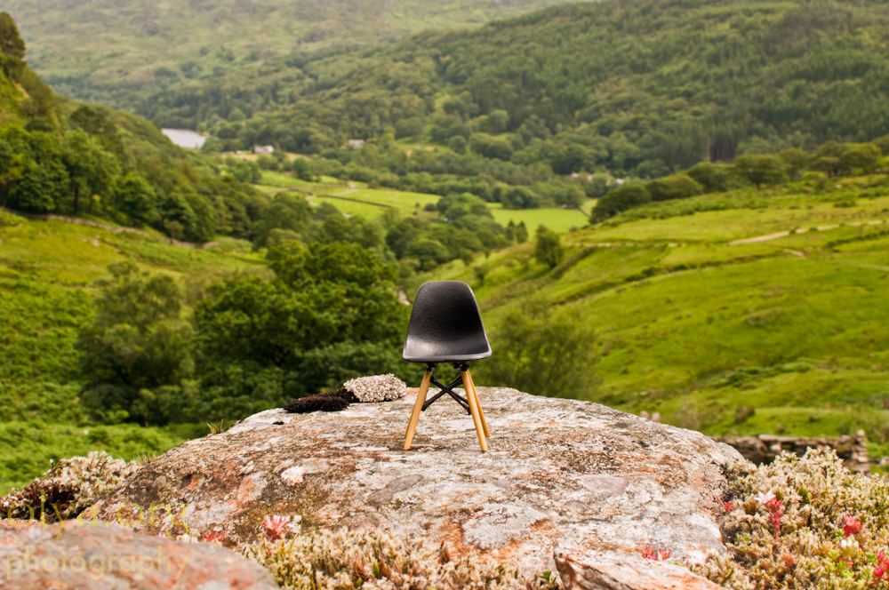 Mini Eames DSW in Snowdonia National park, Wales