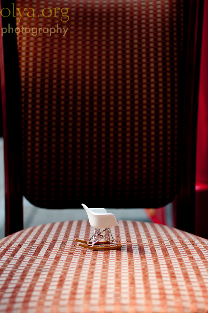 Miniature Eames RAR Rocker in Kowloon, Hong Kong